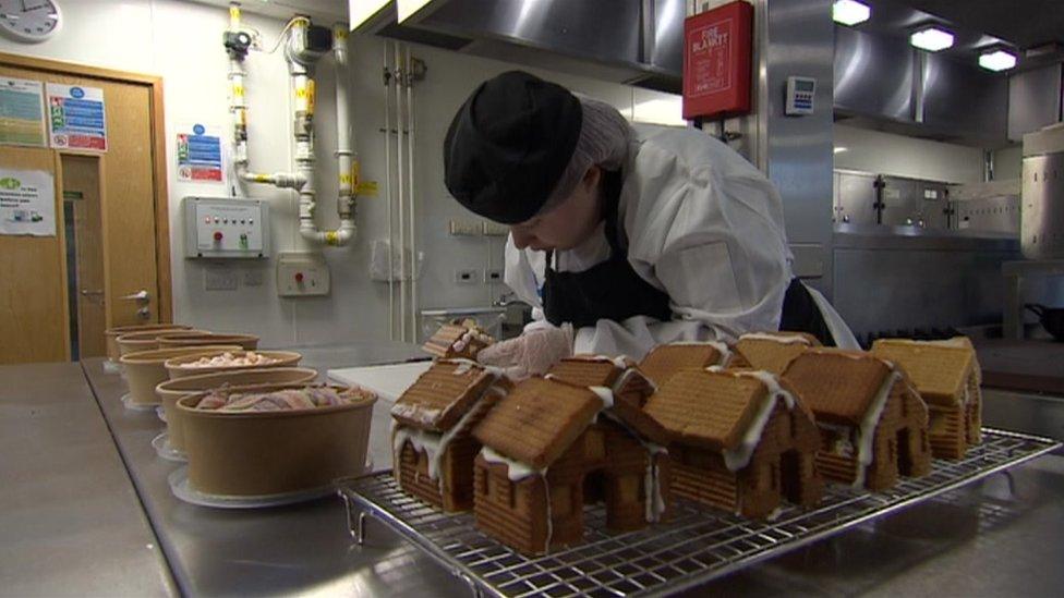 Gingerbread houses