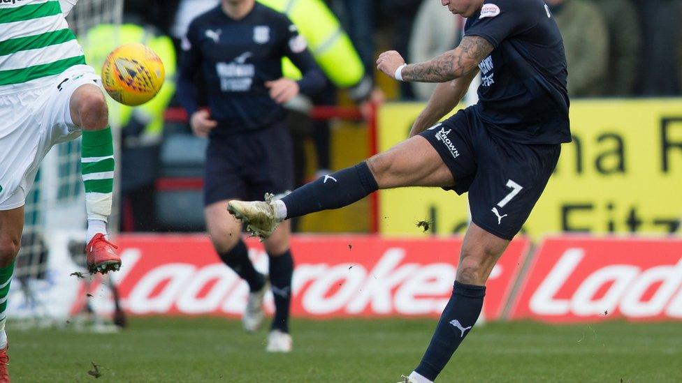 Football with Ladbrokes logo behind