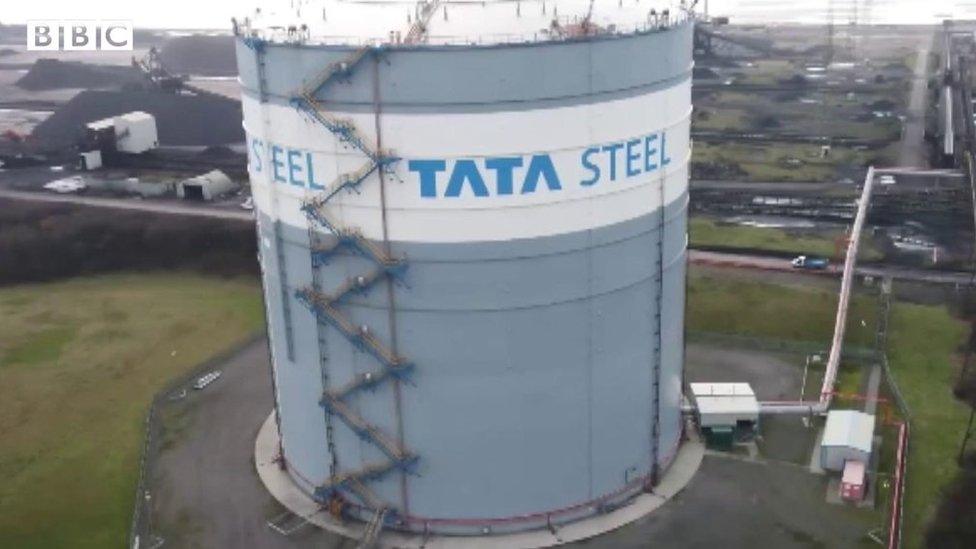 Tata Steel in Port Talbot