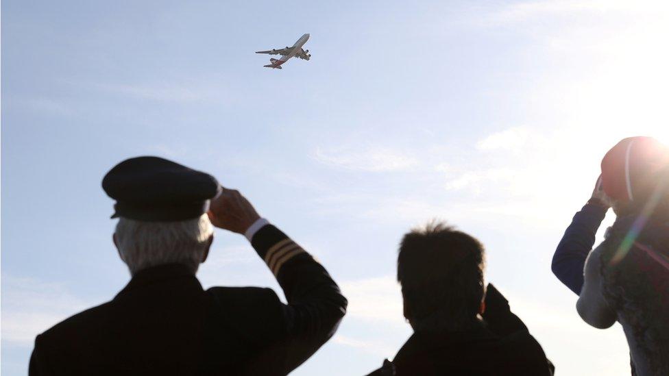 Qantas retired its Boeing 747 jets last week