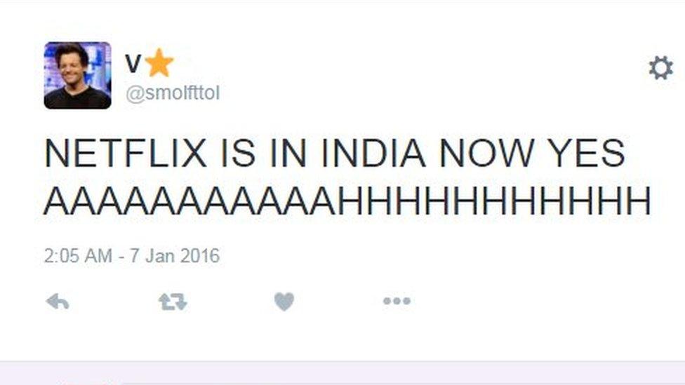 NETFLIX IS IN INDIA NOW YES AAAAAAAAAAAHHHHHHHHHHH