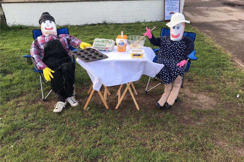 Bob and Brenda baking