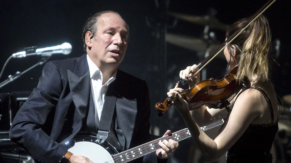 Hans Zimmer performing in Budapest