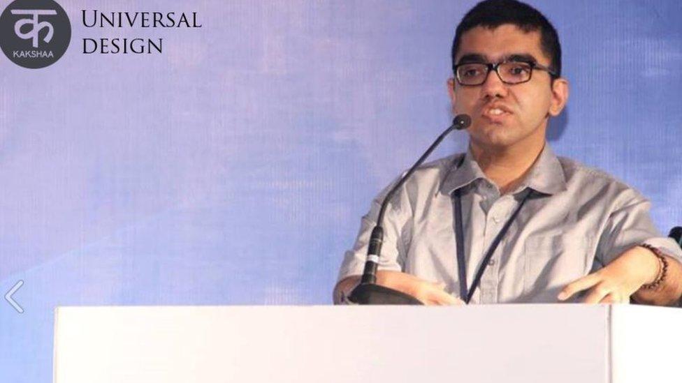 Nipun Malhotra runs Nipman foundation to campaign for disability rights in India