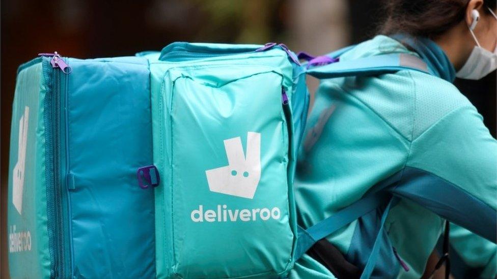 Deliveroo rider