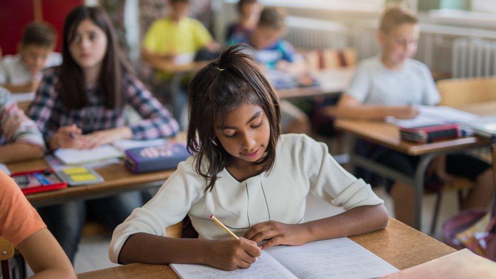 children in class