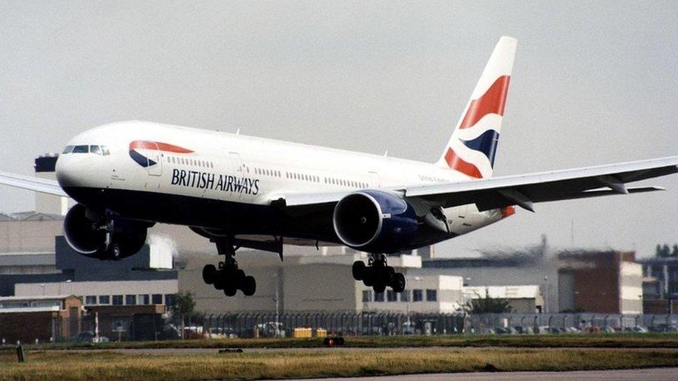 British Airways Boeing 777