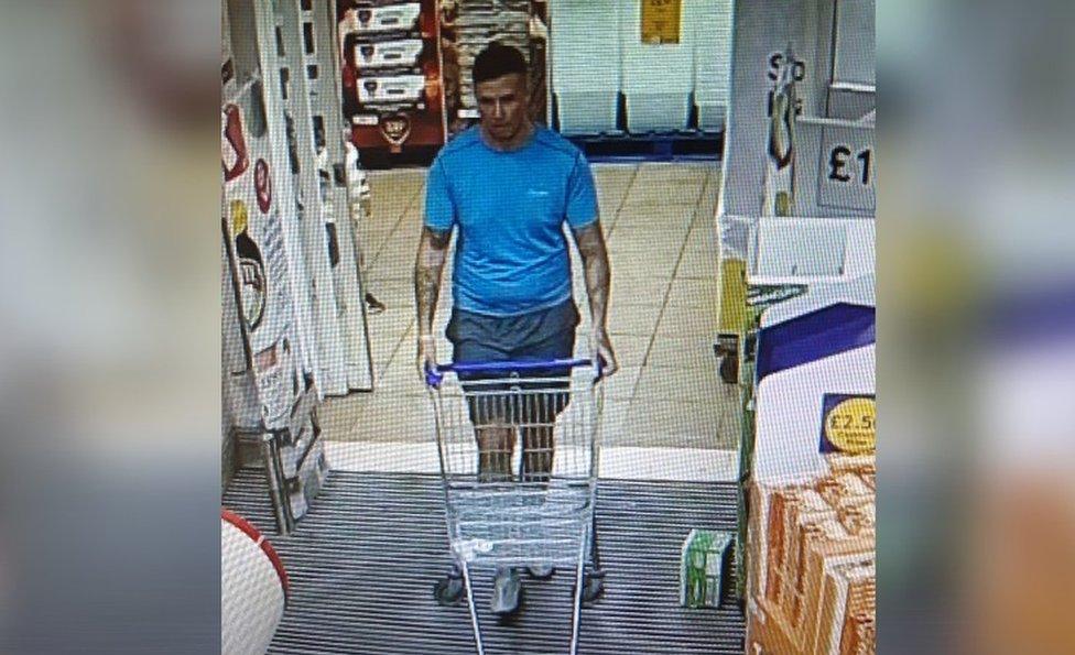 CCTV image of man Cleveland Police want to speak to