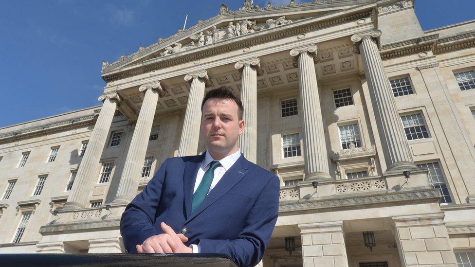 SDLP MLA Colum Eastwood