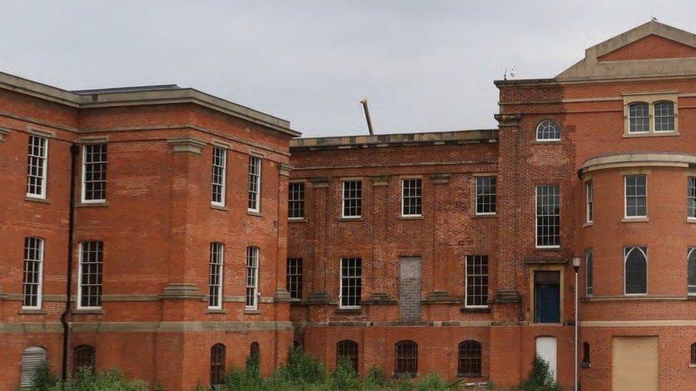 The former nurses home building at the Royal Hospital site