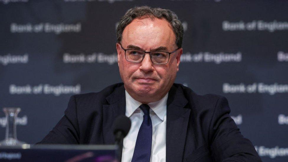 Bank of England Governor, Andrew Bailey