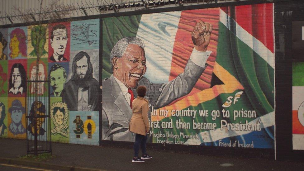 International Wall (Murals), Divis Street