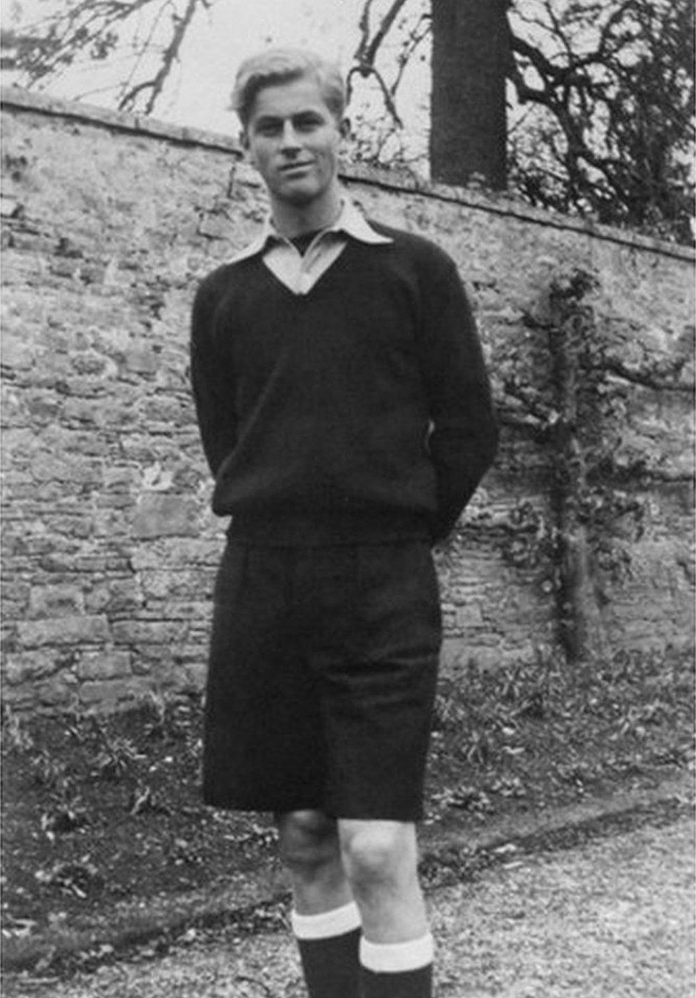 Prince Philip at Gordonstoun