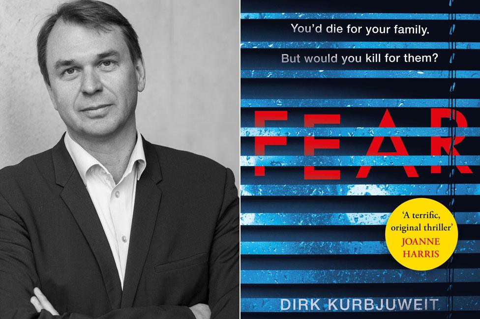 Dirk Kurbjuweit and the cover of Fear