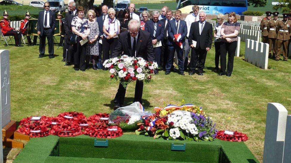 Reburial of Private Henry Parker