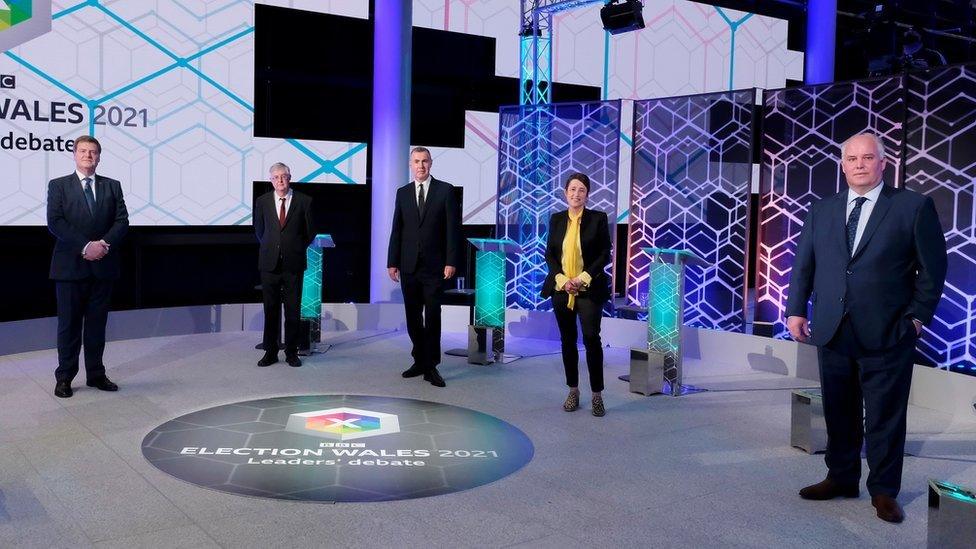 Leaders debate