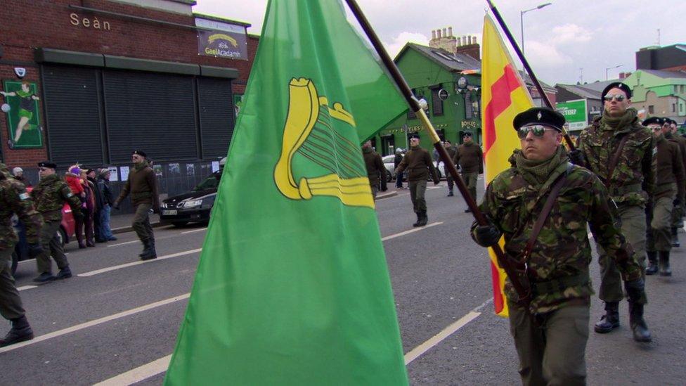 Saoradh Easter parade