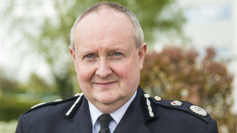 Chief constable Mark Roberts