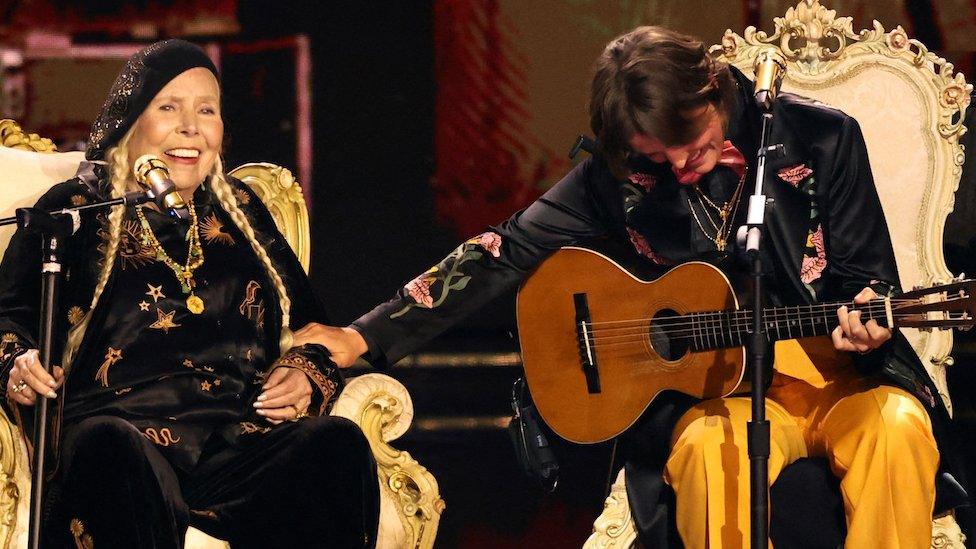 Joni Mitchell with Brandi Carlile