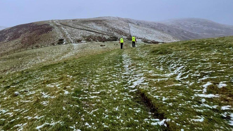 North of Tyne Mountain Rescue Team, Pennine Way