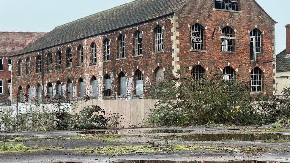 External view of the Trowbridge factory