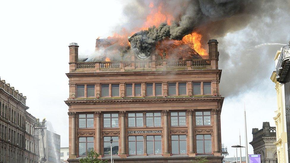 Fire at Primark