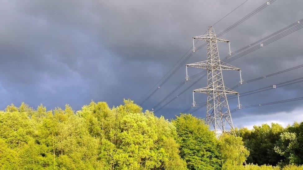 Electricity pylon