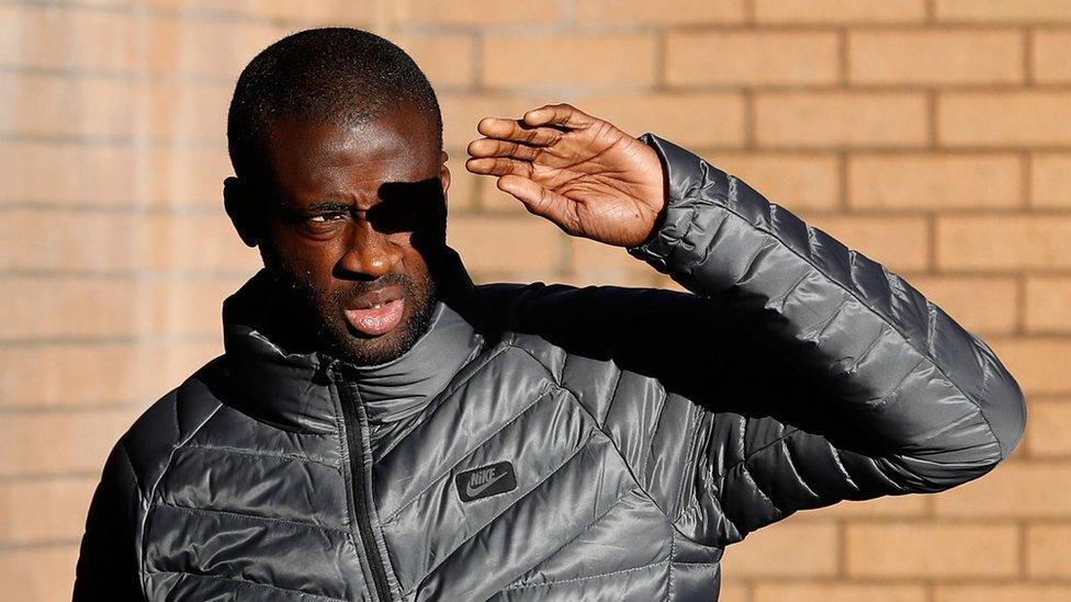 Manchester City footballer Yaya Toure