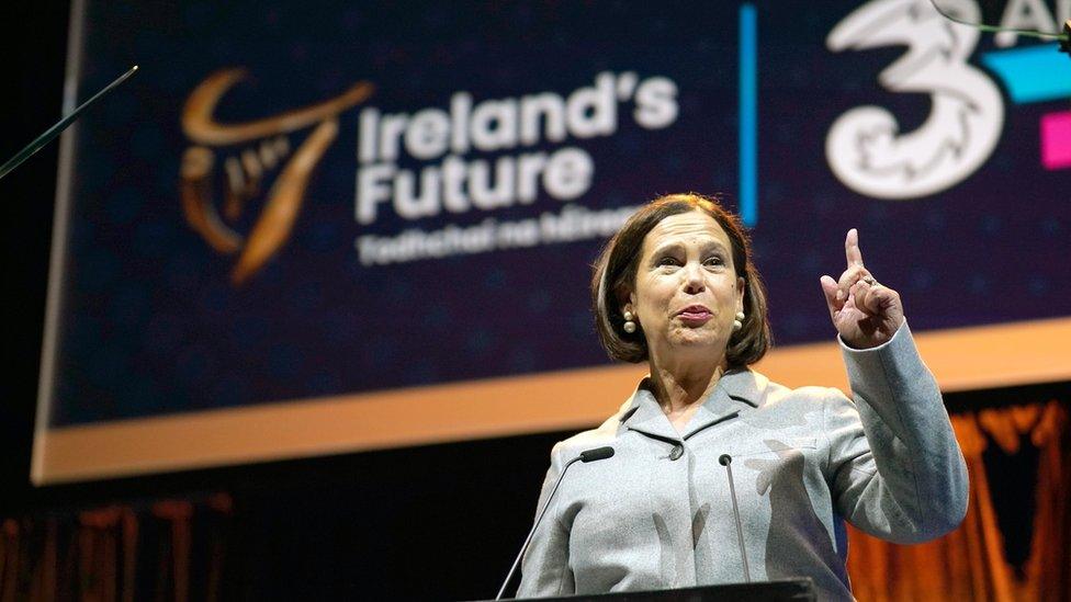 Sinn Féin president Mary-Lou McDonald