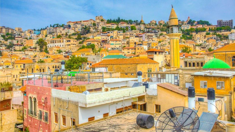 A view of Nazareth's old city