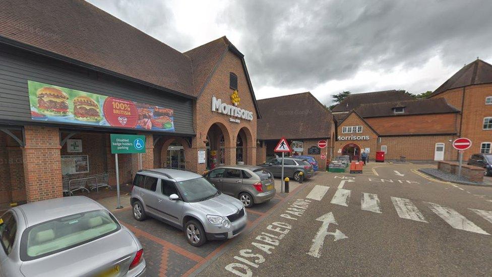 Morrisons in Bell Street, Reigate,