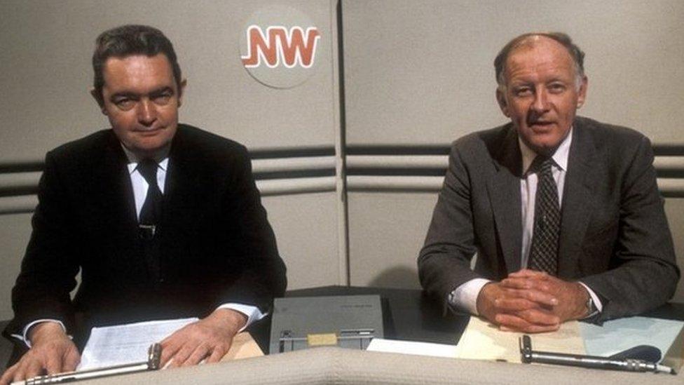 Hugh Scully & Frank Bough on Nationwide