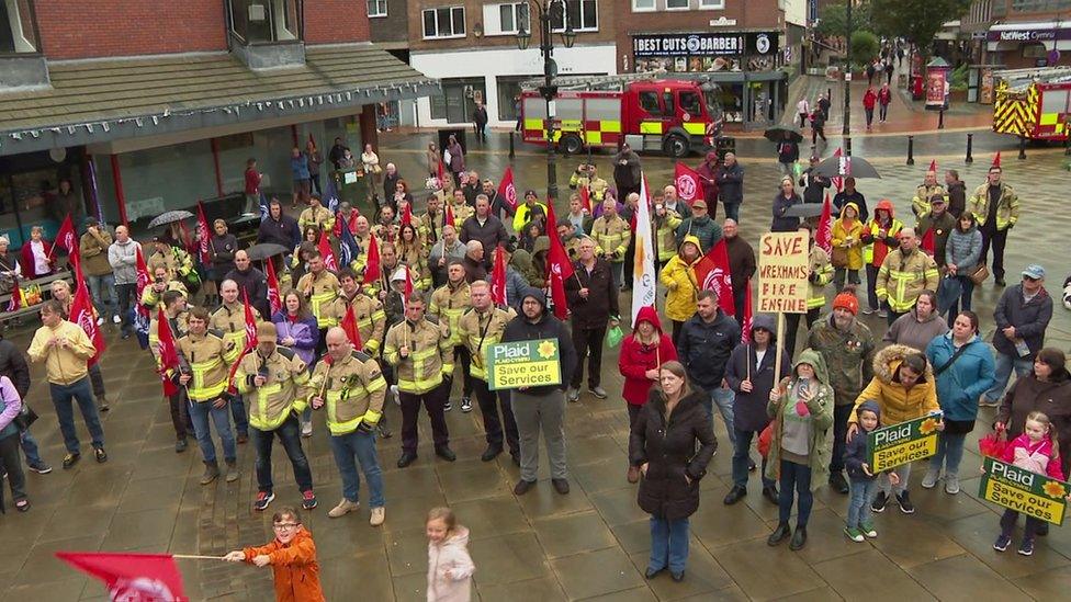 Protest Wrecsam