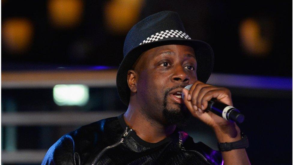 Singer/songwriter Wyclef Jean