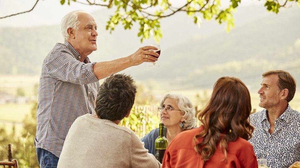 A pensioner in Spain