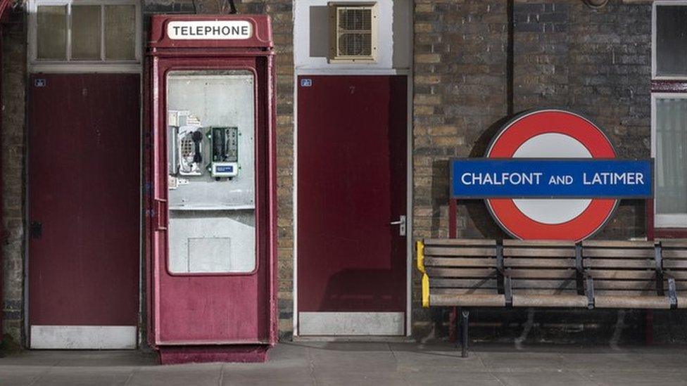 One box is in Chalford and Latimer station towards the end of the Metropolitan Line