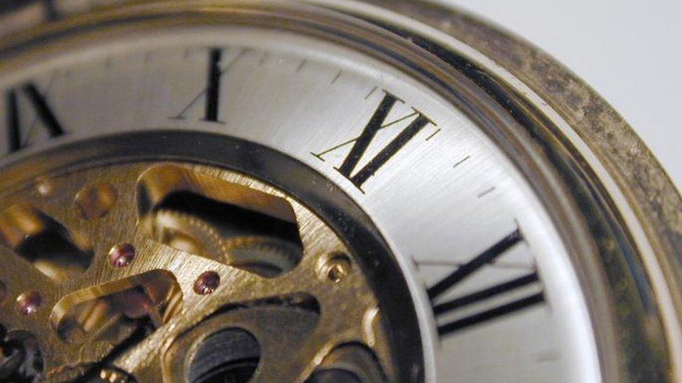 Stock picture of a watch face