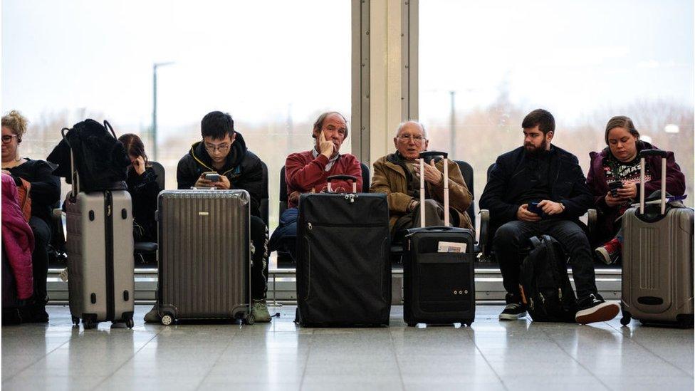 Gatwick passengers