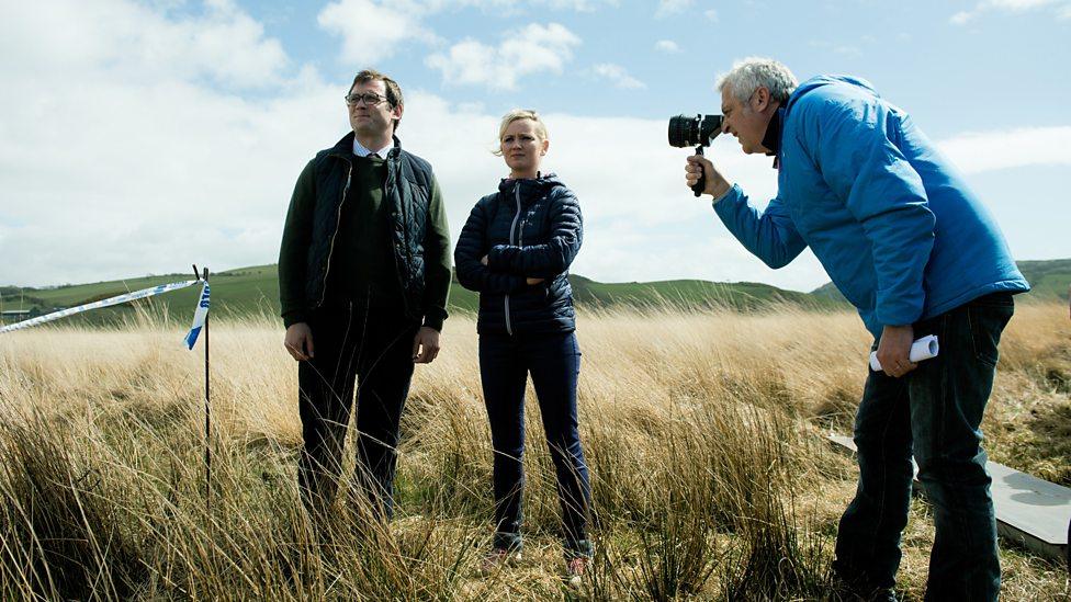 Cafodd Y Gwyll/Hinterland ei ffilmio yn Aberystwyth a'r cyffiniau