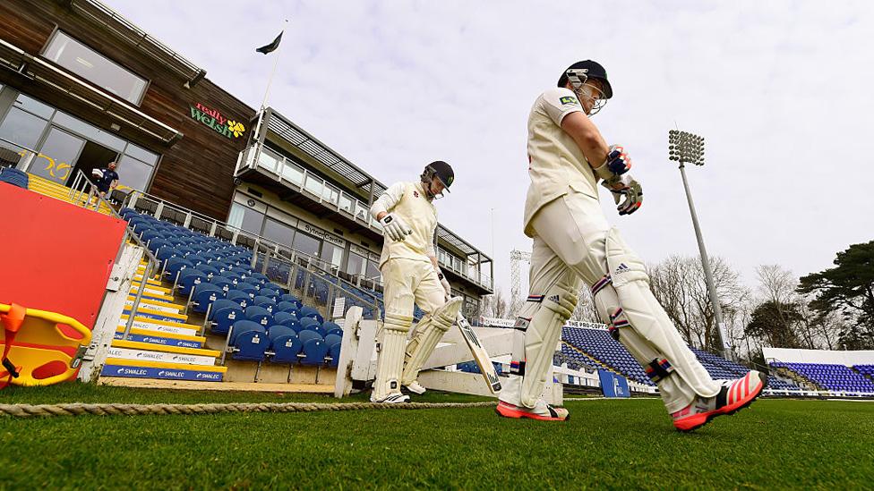 The Swalec stadium in Cardiff