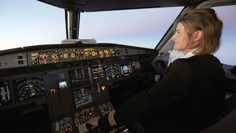 An Air France pilot