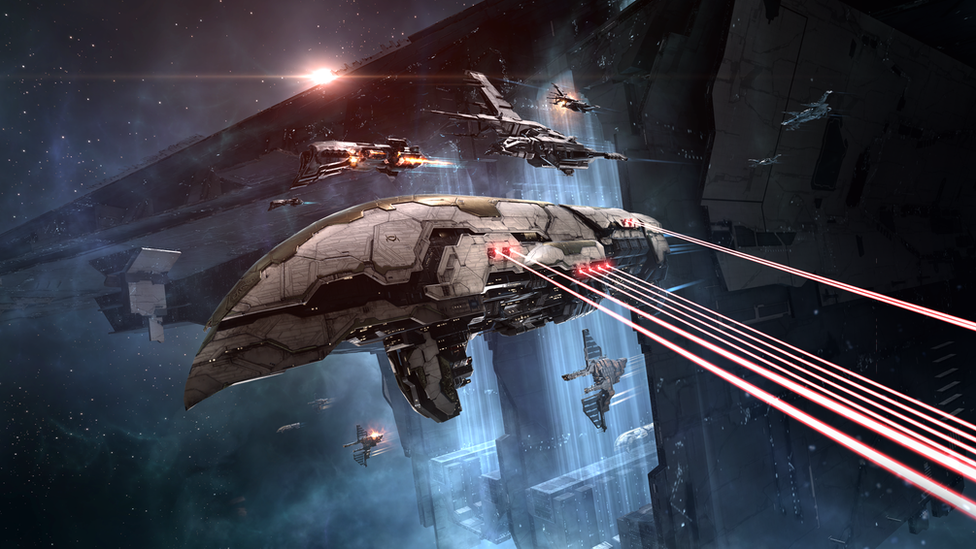 A screenshot from Eve Online