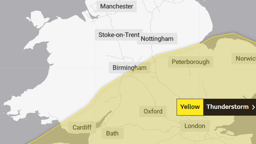 Weather map