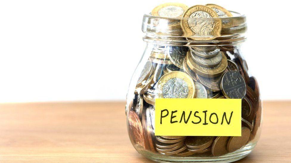 Pension savings jar