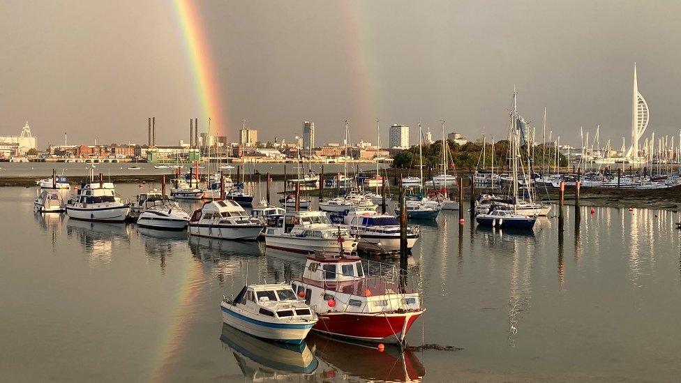 MONDAY - Gosport rainbow