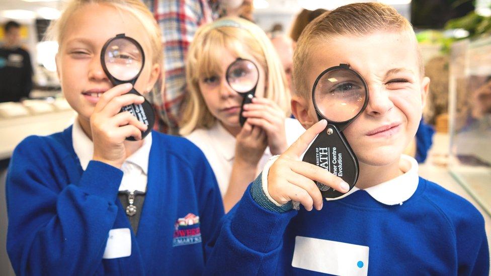 Primary school children, University of Bath