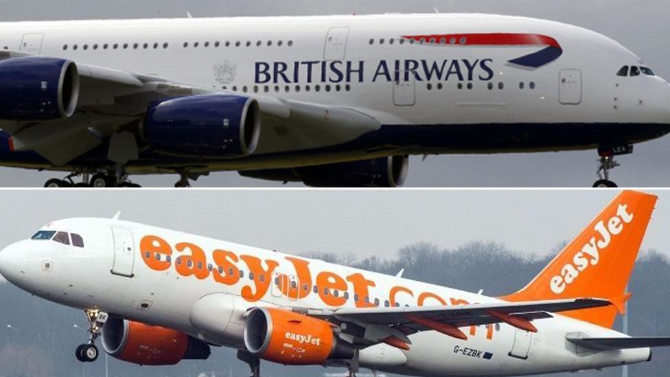 Easyjet and BA