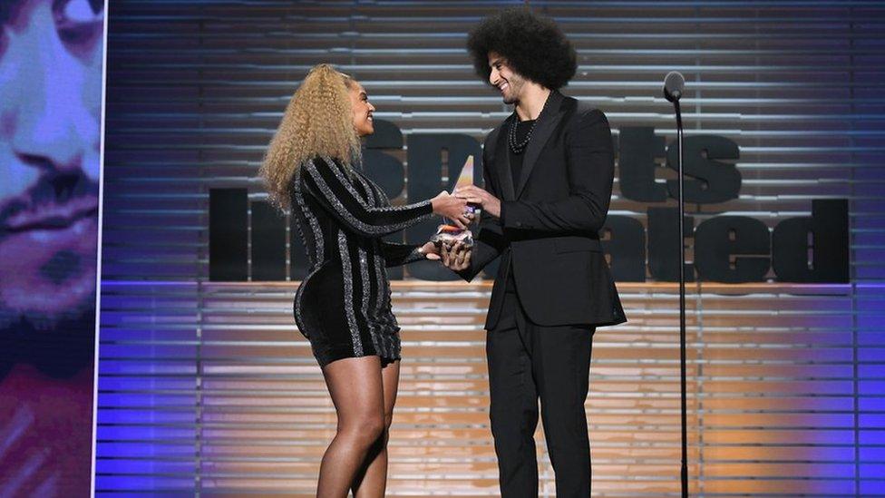 Beyonce and Colin Kaepernick