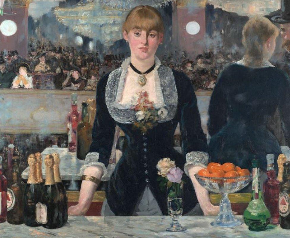 Édouard Manet's Un Bar Aux Folies-Bergère