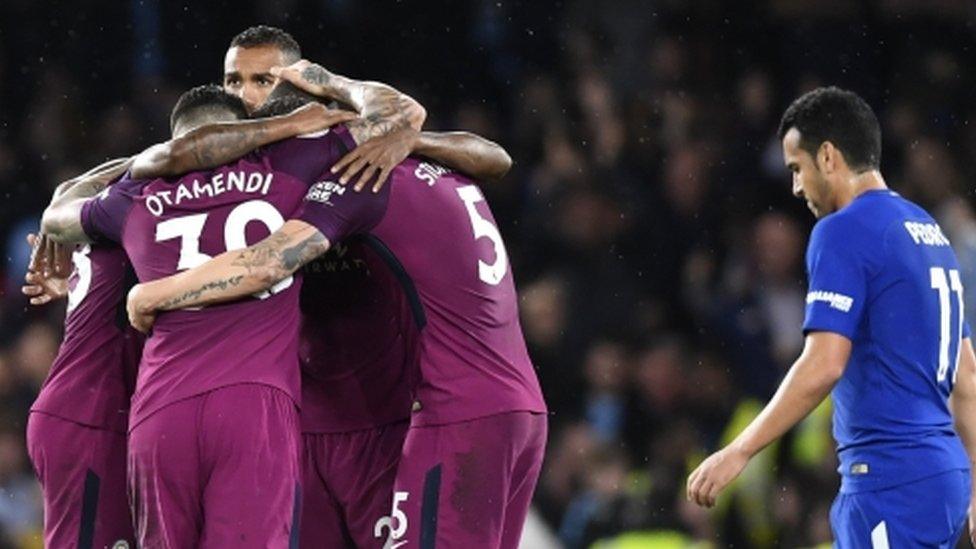 Manchester City celebrate